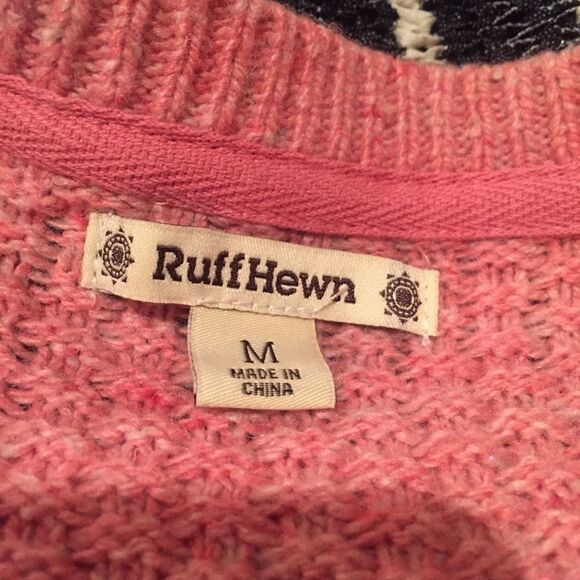 Ruff Hewn Sweater Mauve Oversized - Picture 4 of 5